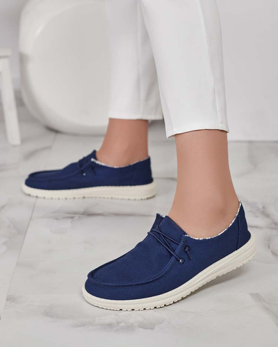 Royalfashion Дамски полуобувки с дантела Reptess