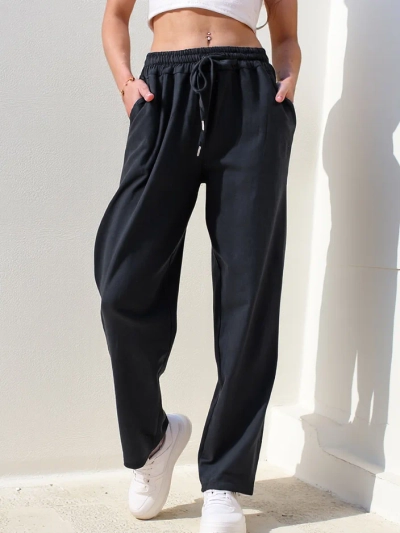 Royalfashion Памучни прави дамски панталони