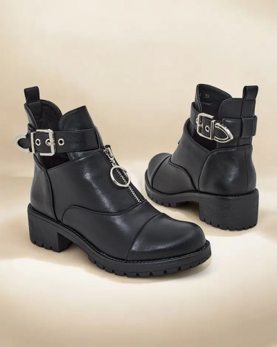 Дамски глезенки Royalfashion тип работник Komoves