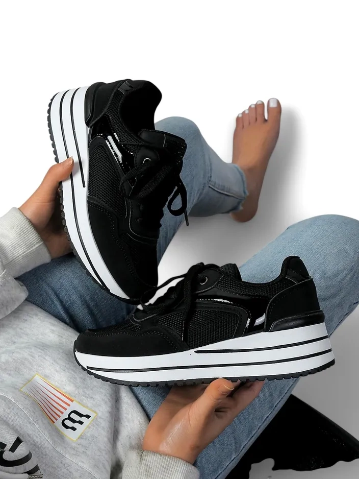 Royalfashion дамски платформи спортни маратонки Revided