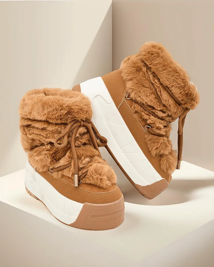 Дамски снежни ботуши Royalfashion Rozuri