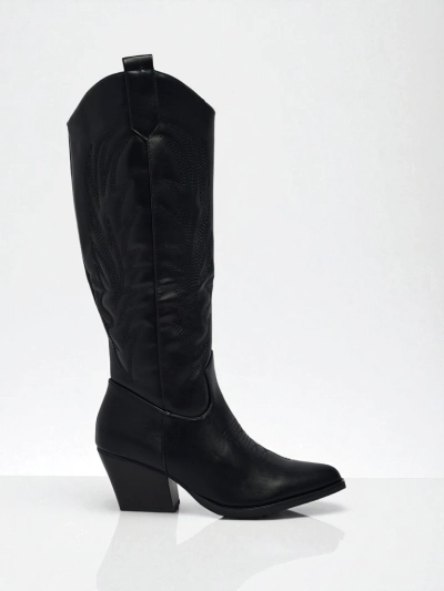 Дамски ботуши тип каубойки Marivelle