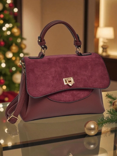 Малка дамска чанта от еко кожа Aurella