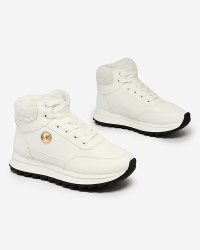 Royalfashion Дамски изолирани спортни обувки в бяло Cerrto