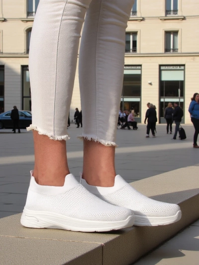 Royalfashion Дамски спортни обувки с плоска подметка Milelles