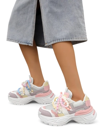 Спортни маратонки Royalfashion за жени на по-дебела подметка Loness