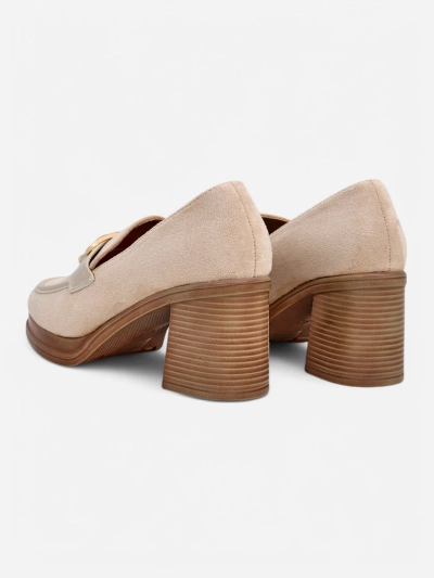 Royalfashion Женски мокасини на блок ток Qeroy