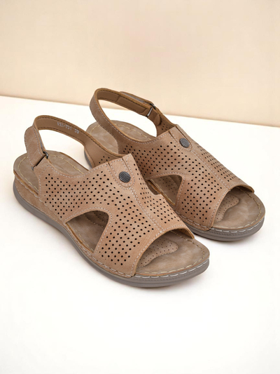 Royalfashion дамски ажурни сандали Leminni