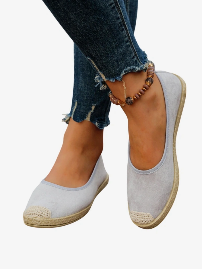 Royalfashion дамски еко-замшеви еспадрили Aroles