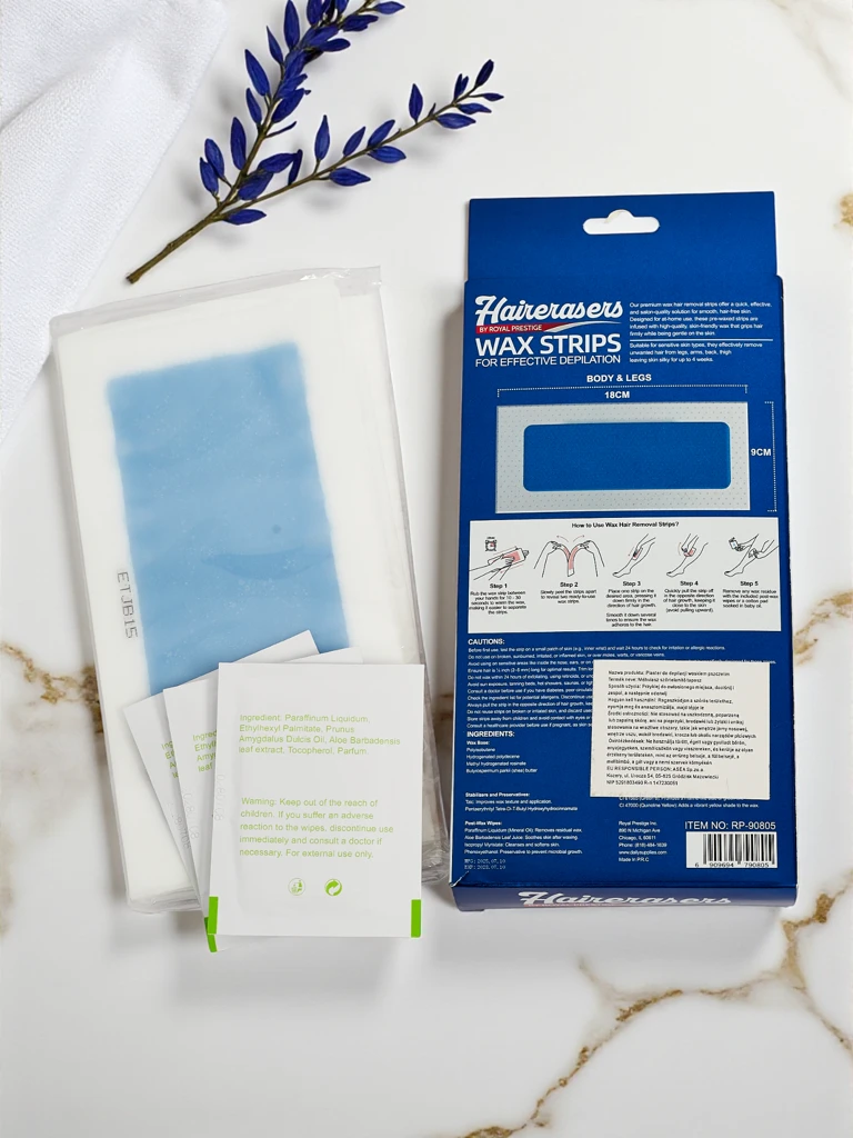 Восъчни ленти за епилация на тяло