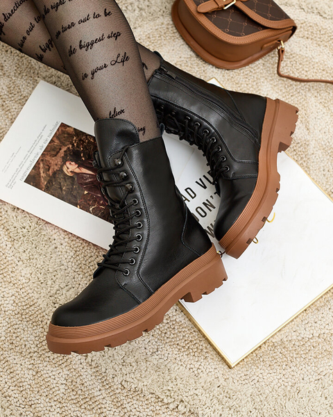 Royalfashion Дамски ботуши от еко кожа Vederme