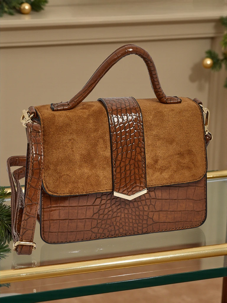 Малка дамска чанта от еко кожа Tesic