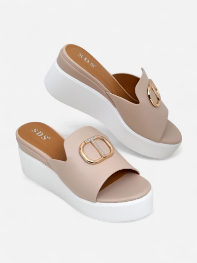 Royalfashion дамски сандали на клин Daffin