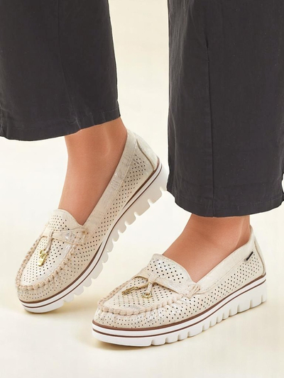 Royalfashion Женски перфорирани мокасини Elissas