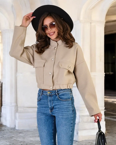 Royalfashion Дамско яке тип "бомбър"