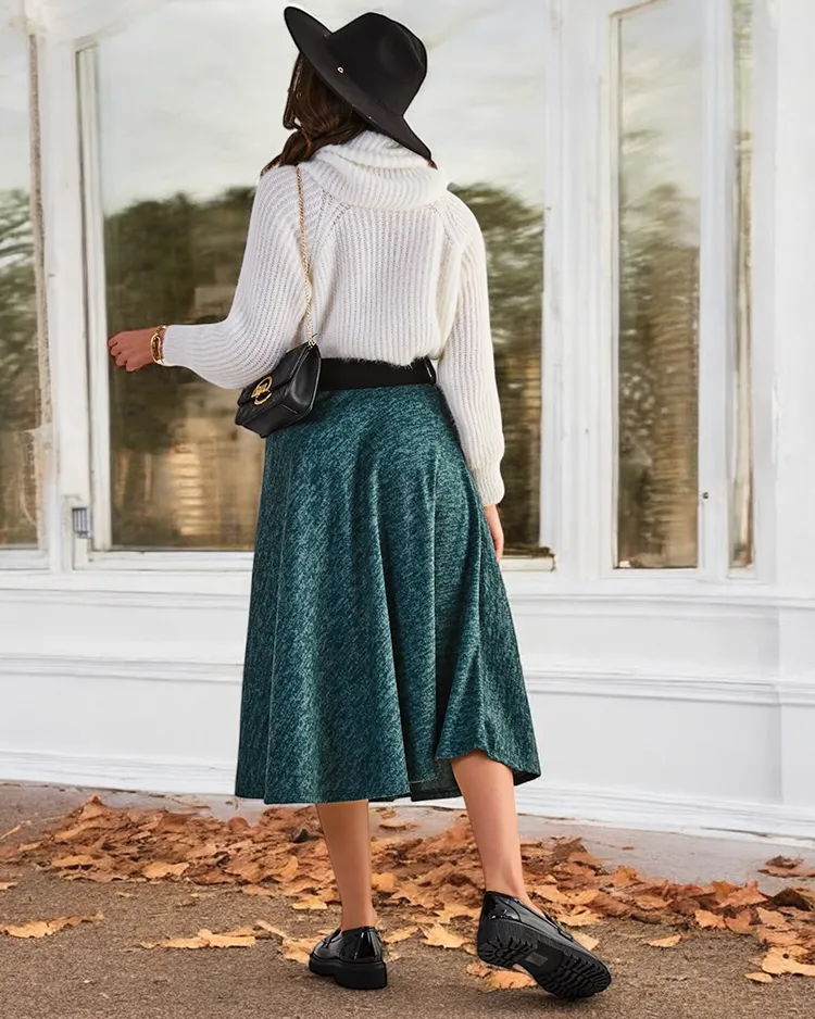 Royalfashion Дамска миди пола