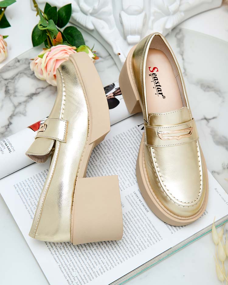 Royalfashion Дамски мокасини на ток Ralbali