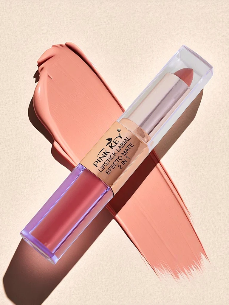 Матово червило във вид на стик и течност 2-в-1 Cherry Mocha