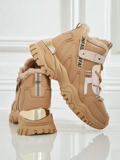 Royalfashion Дамски сникърси с топла подплата Potomi