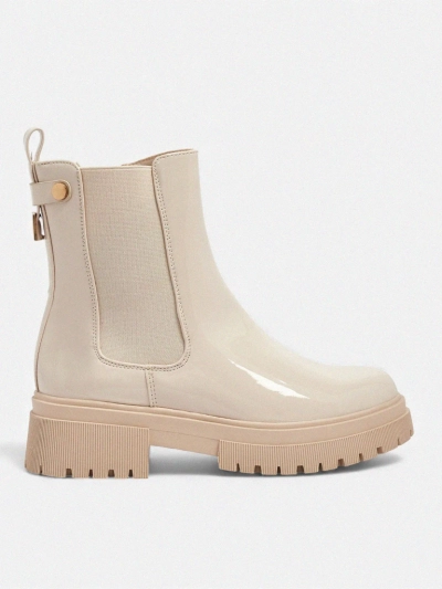 Лакирани дамски еко кожени боти Calebi