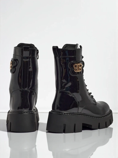 Royalfashion Дамски боти тип работнически Milloze