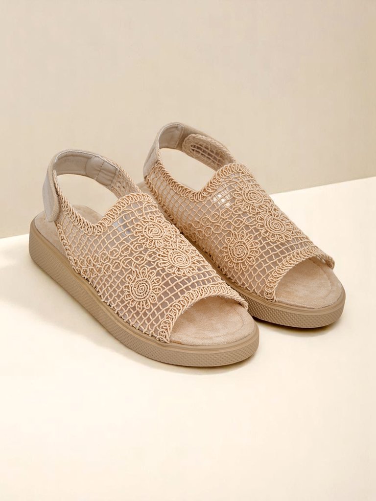 Royalfashion дамски ажурни сандали с горна част Levay