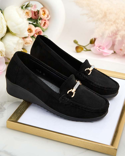 Royalfashion Дамски мокасини Eko от велур Ewo