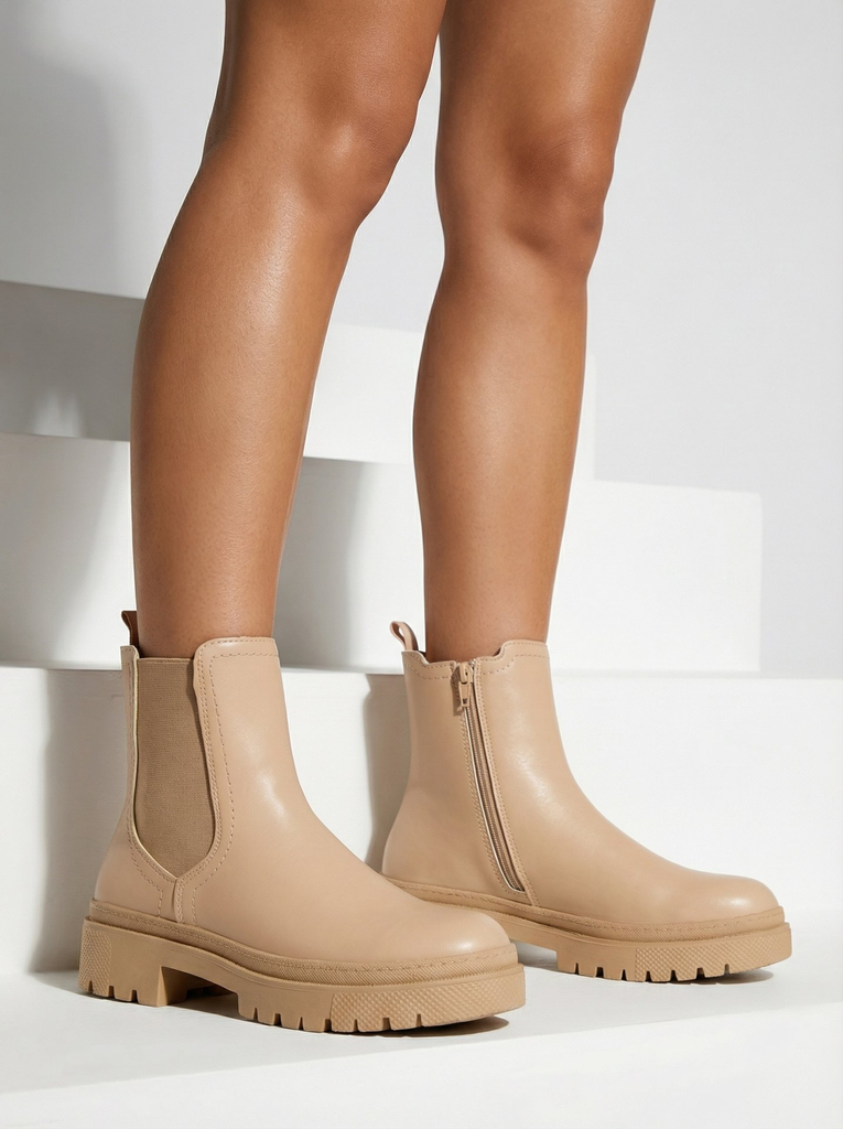 Royalfashion Дамски ботуши от еко кожа Dovivas