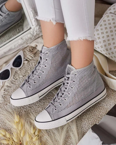 Royalfashion Дамски ажурни маратонки Nizzef