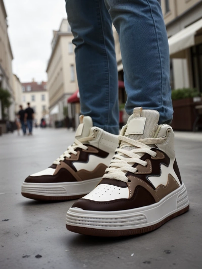 Royalfashion Високи дамски спортни обувки Quiedy