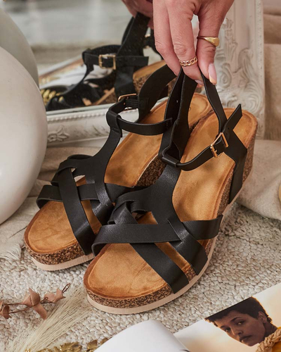 Royalfashion Women's Methet Heel Sandals