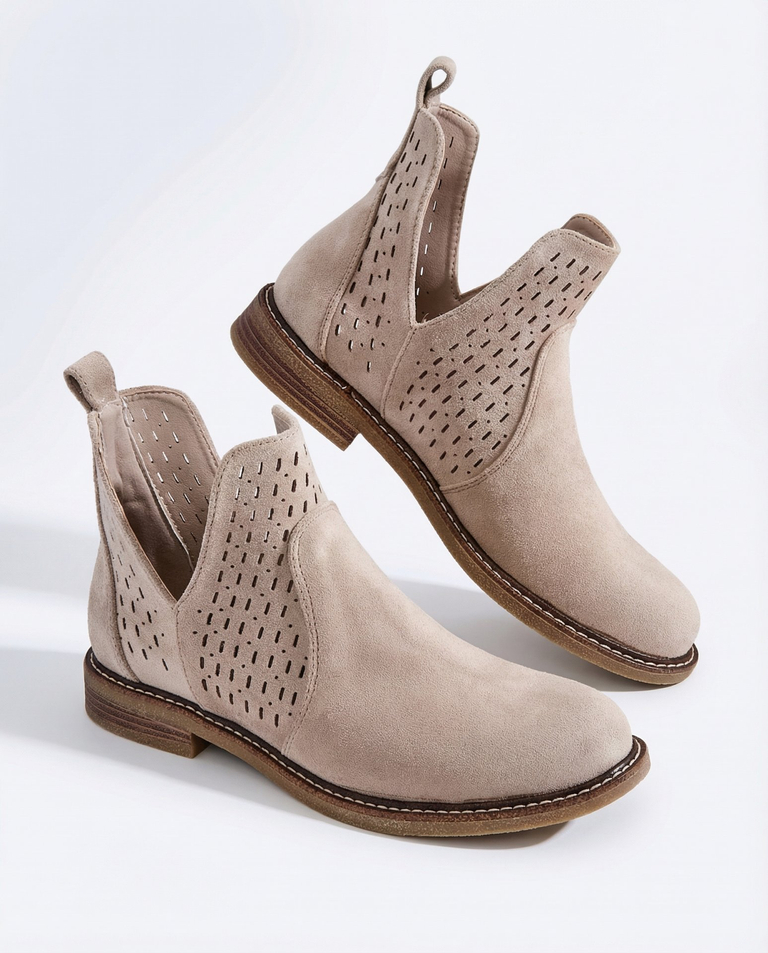 Royalfashion Дамски ботуши Ovilla от велур eko