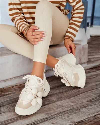 Royalfashion Дамски кецове на платформа Bereya