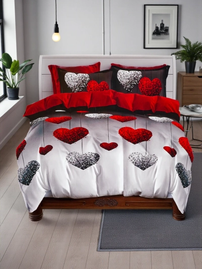 Royalfashion Спално бельо с шарки 160x200 комплект от 3 ЧАСТИ