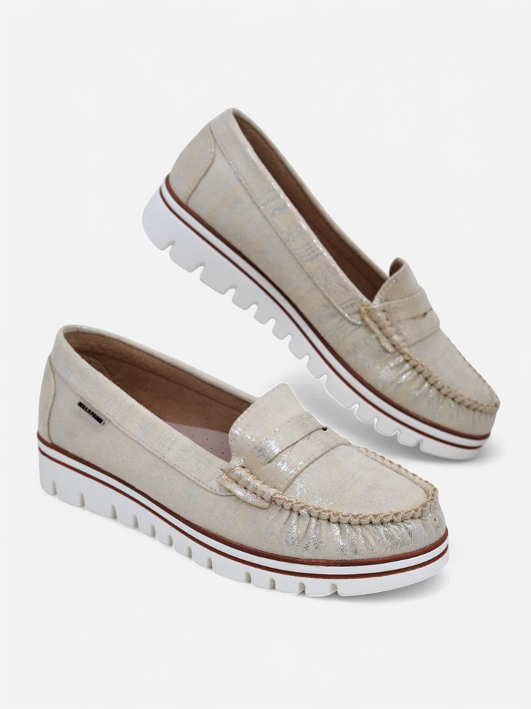 Royalfashion Жени екологични замшеви мокасини Bellisse