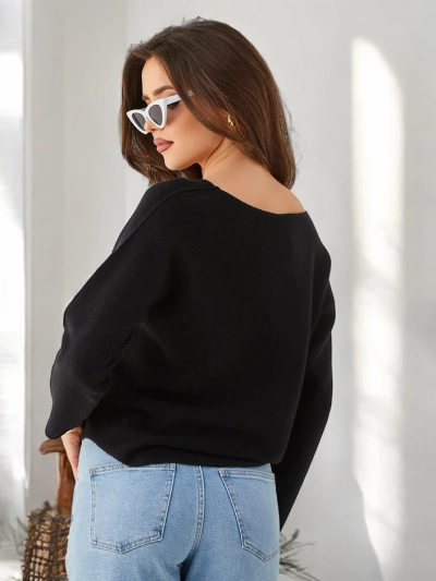 Royalfashion Вискозен тънък дамски пуловер