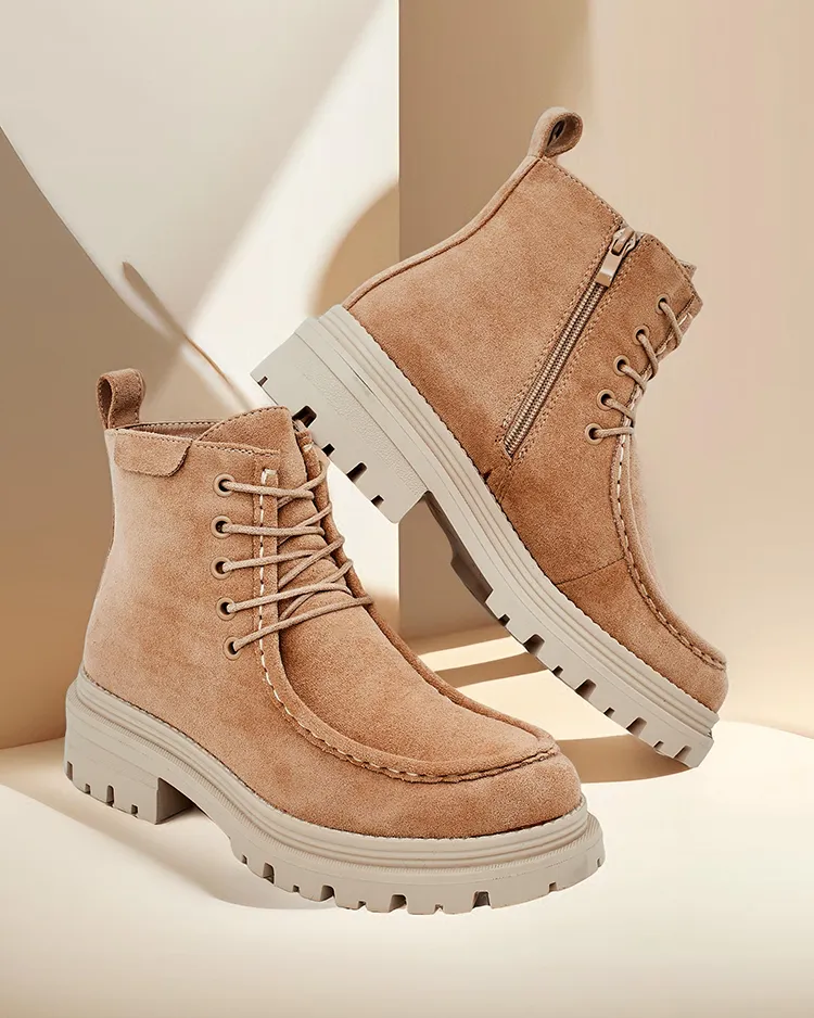 Дамски обувки на глезена с връзки на Royalfashion Rullose