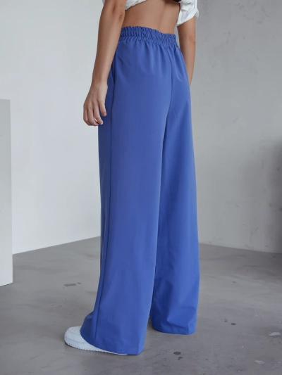 Royalfashion Широки дамски панталони с плиса