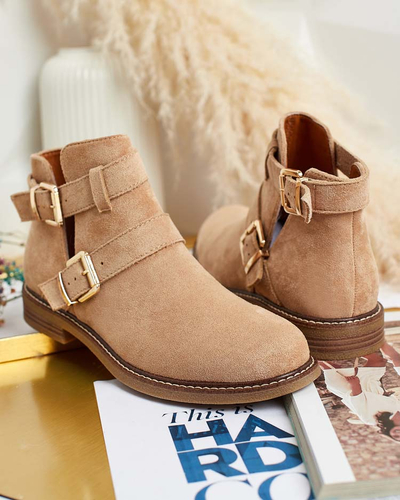 Royalfashion Дамски ботуши Geronsa с изрязано ходило