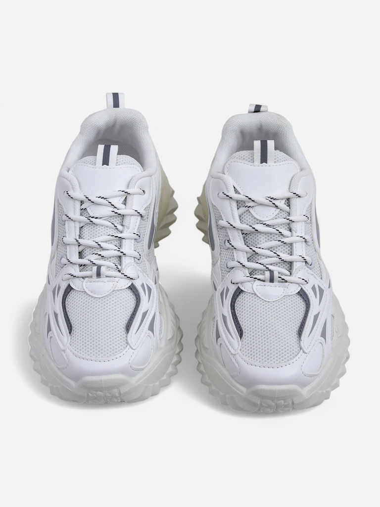 Gloriosa Бели Дамски Сникърси от Екологична Кожа