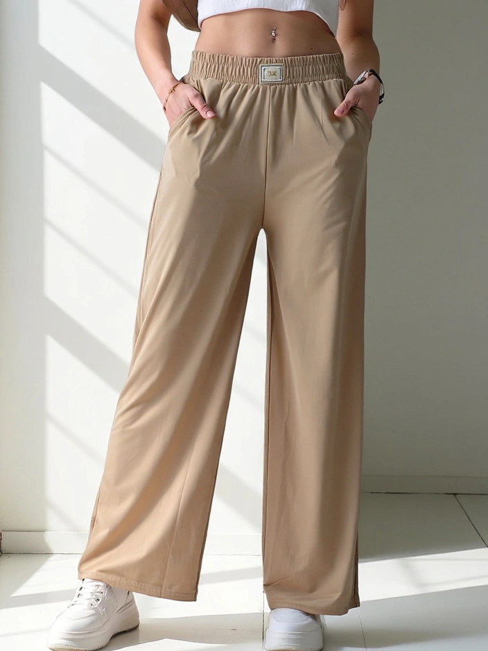 Royalfashion Широки дамски панталони