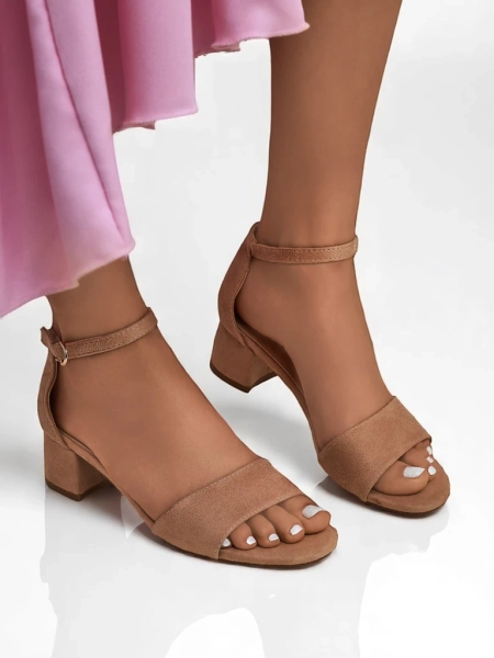 Royalfashion Дамски сандали на нисък ток SoftHeels