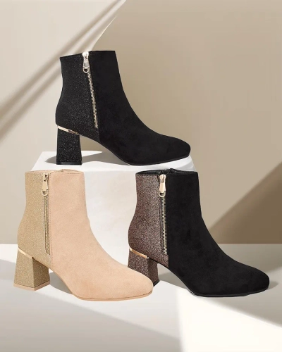 Дамски боти на ток Роялфешън на борати