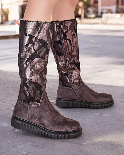 Royalfashion Женски ботуши до коленете Молис