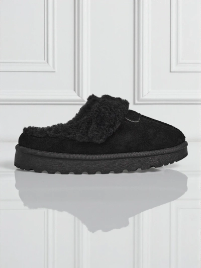 Къси дамски боти а'ла сноубутс с пухкава подплата Velour Fang