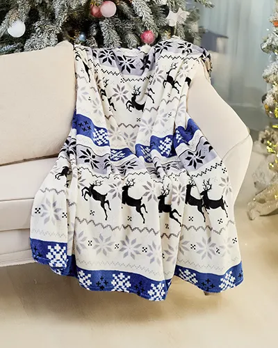 Рождественско покривало от Royalfashion 160x200