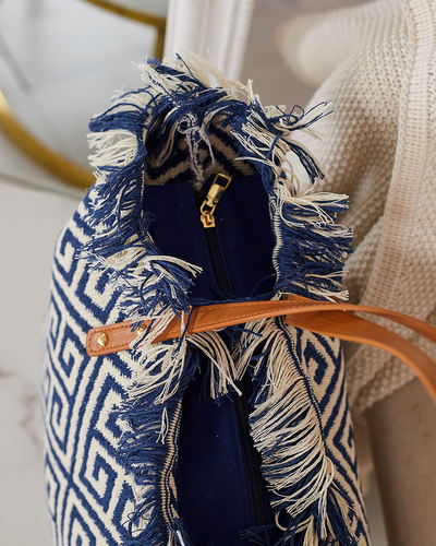 Royalfashion Дамска чанта за рамо от плат