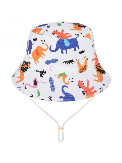 Royalfashion Детска шапка тип “кофа” Цветна кофа