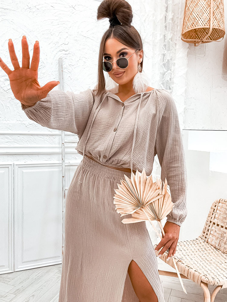 Royalfashion Дамски комплект с пола