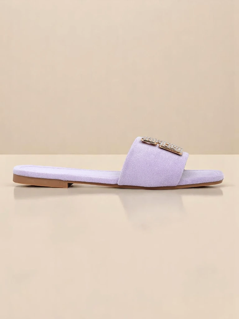 Royalfashion дамски чехли с плоска подметка Zamila